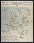 29383 Kaart van het lijnennet van de spoorwegen en tramwegen in Nederland, uitgegeven door de N.V. Nederlandsche ...